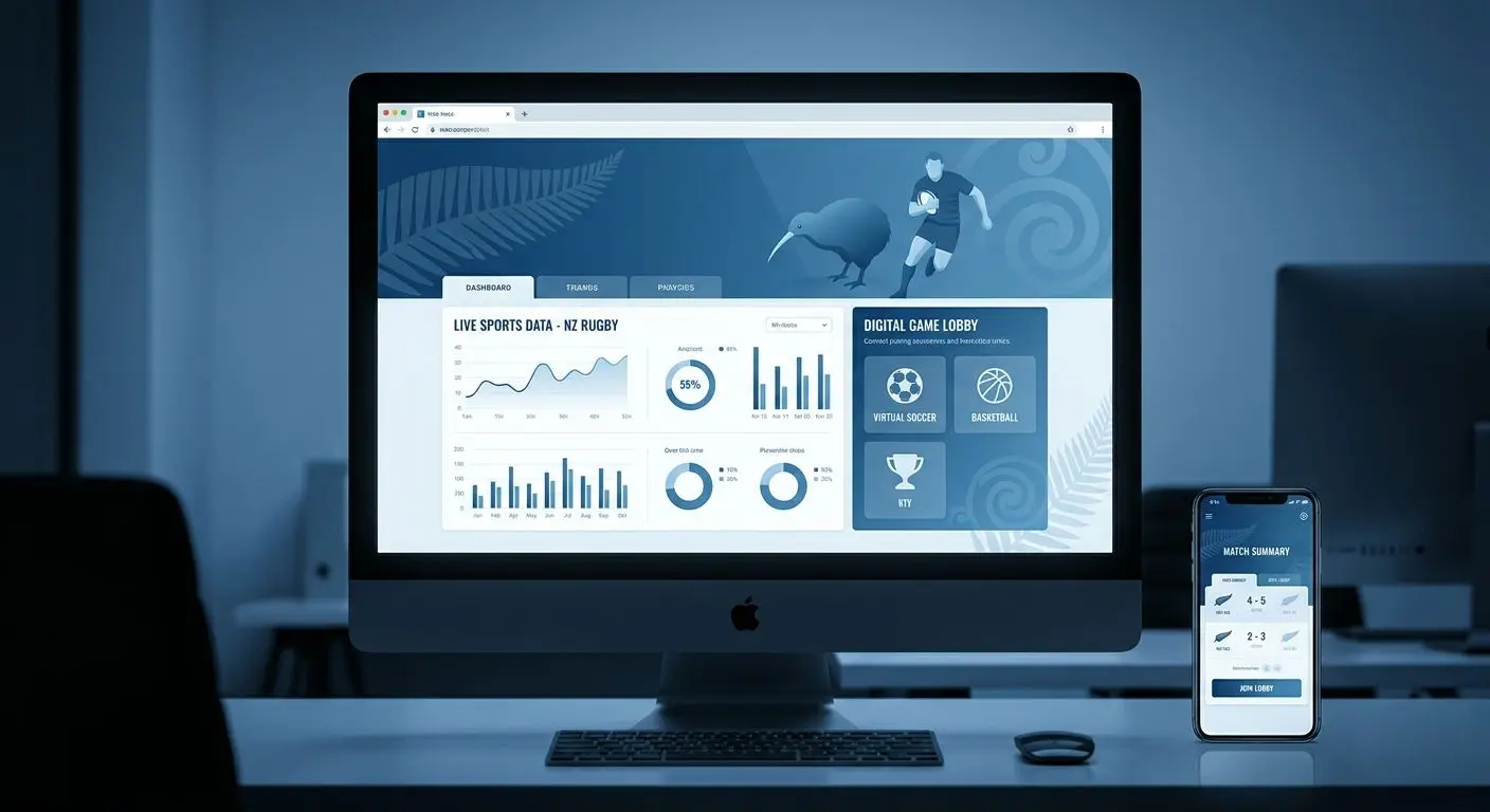Spinbet platform style interface for New Zealand users on desktop and mobile
