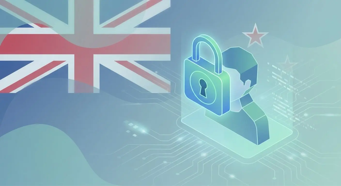 Why account verification matters Account security illustration with lock icon and New Zealand context